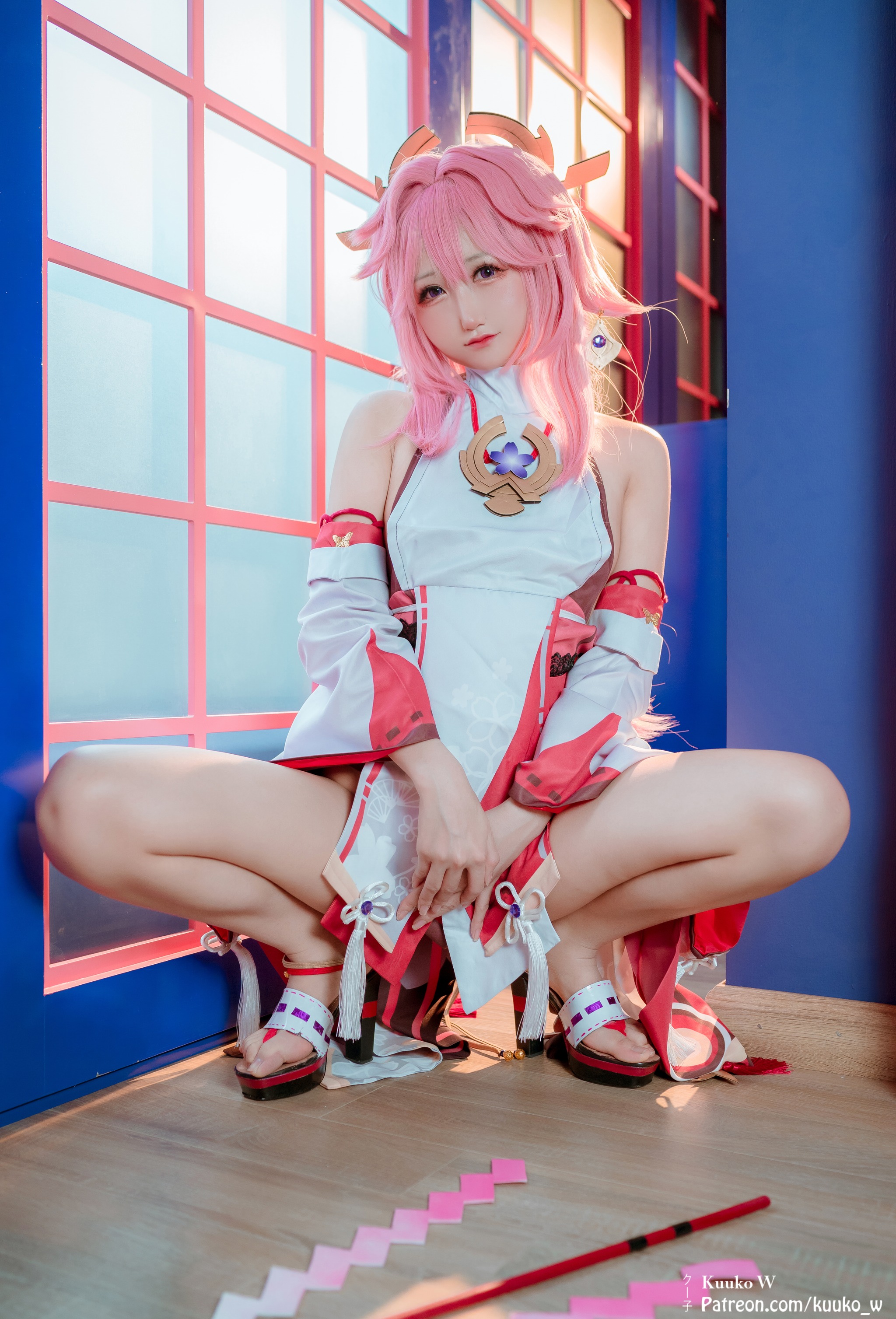 图片[1]-Kuuko W – NO.203 Yae Miko[38P]-XikXak